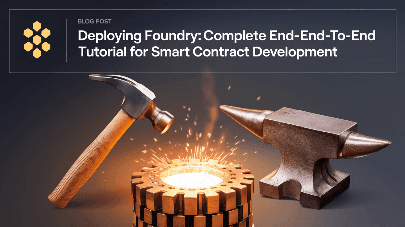 Deploying Foundry: Complete End-To-End Tutorial for Smart Contract Development
